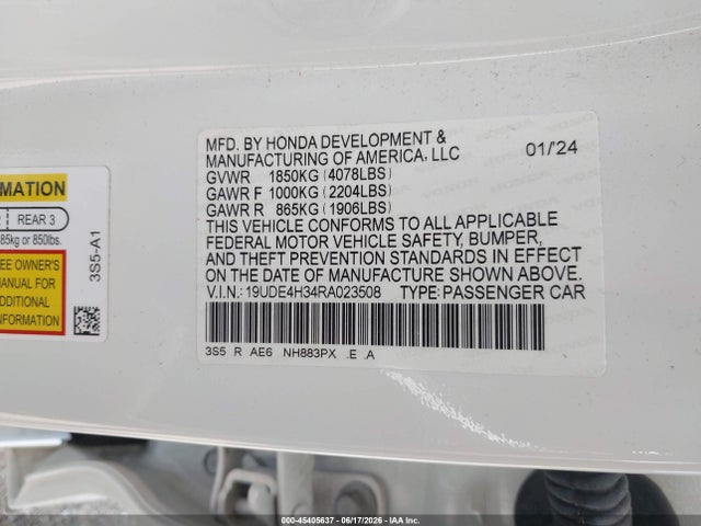 Acura Integra A-spec 2024 19UDE4H34RA023508 Image 9