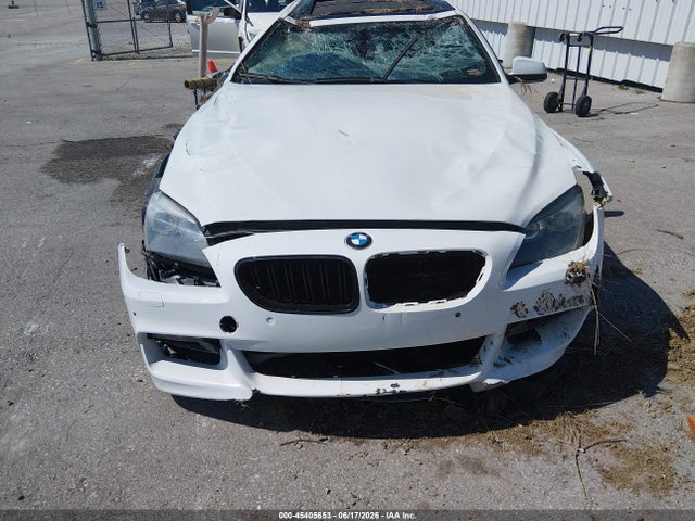 2015 Bmw 650i Gran Coupe მანქანა იყიდება აუქციონზე, vin: WBA6B2C57FGB99328, აუქციონის ნომერი: 45405653