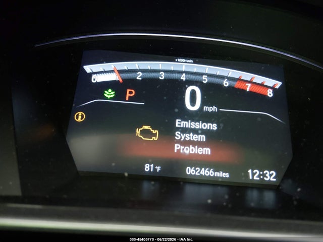 5J6RW1H80NA016393 Honda Cr-v 2wd Ex-l