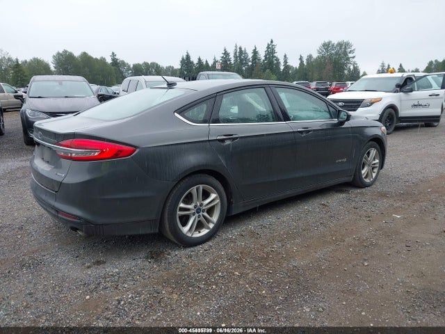 Ford Fusion Hybrid S 2018 3FA6P0UUXJR235807 Image 4
