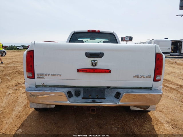 2005 Dodge Ram 3500 Slt/laramie მანქანა იყიდება აუქციონზე, vin: 3D7MS48C65G709445, აუქციონის ნომერი: 45405836