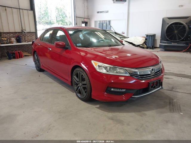 2016 Honda Accord Sport მანქანა იყიდება აუქციონზე, vin: 1HGCR2F54GA049385, აუქციონის ნომერი: 45405910