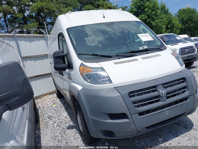 Продажа на аукционе авто 2018 Ram Promaster 2500 High Roof 159 Wb, vin: 3C6TRVDGXJE104650, номер лота: 45405943