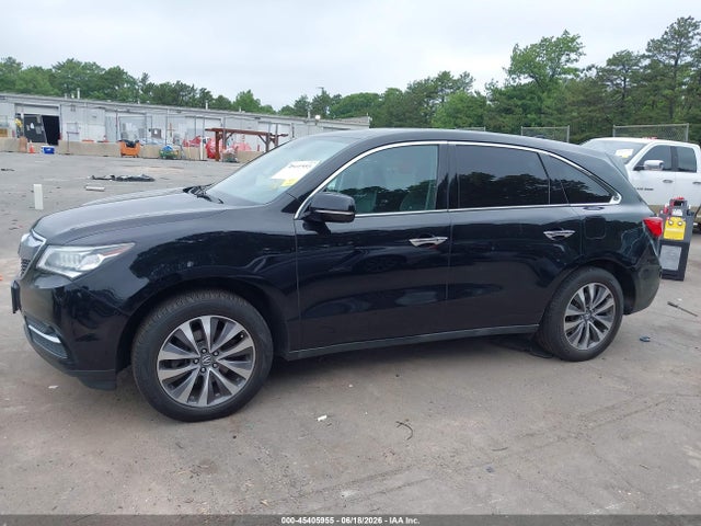 Продажа на аукционе авто 2016 Acura Mdx Technology   Acurawatch Plus Packages/technology Package, vin: 5FRYD4H44GB047189, номер лота: 45405955