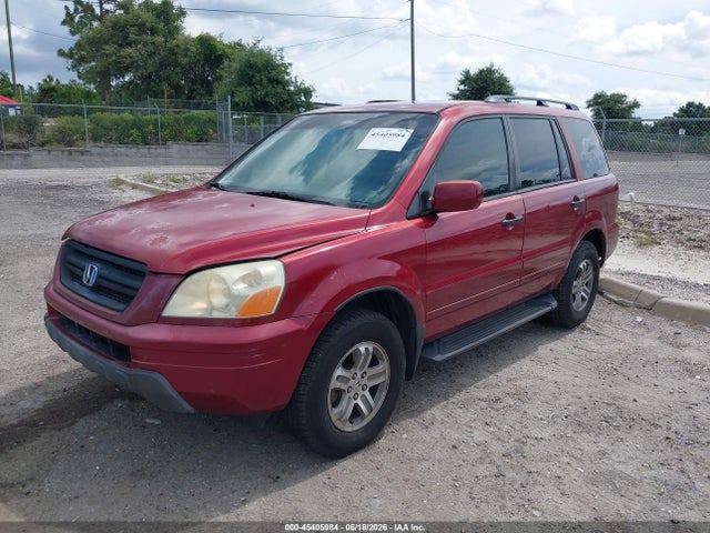 45405984 :رقم المزاد ، 2HKYF18523H580785 vin ، 2003 Honda Pilot Ex-l مزاد بيع
