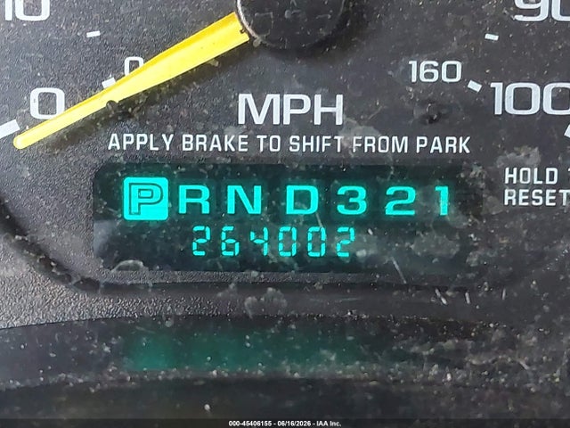 45406155 :رقم المزاد ، 3GNEC13T72G156230 vin ، 2002 Chevrolet Avalanche 1500 مزاد بيع