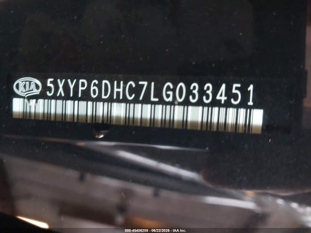 Aukcja sprzedaży 2020 Kia Telluride S, vin: 5XYP6DHC7LG033451, numer aukcji: 45406208