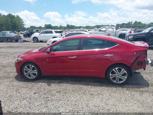 2017 Hyundai Elantra Limited მანქანა იყიდება აუქციონზე, vin: KMHD84LFXHU281953, აუქციონის ნომერი: 45406277