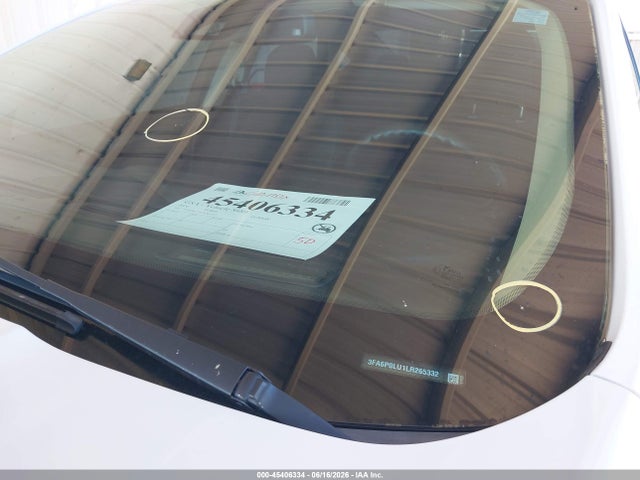 3FA6P0LU1LR265332 Ford Fusion Hybrid Se