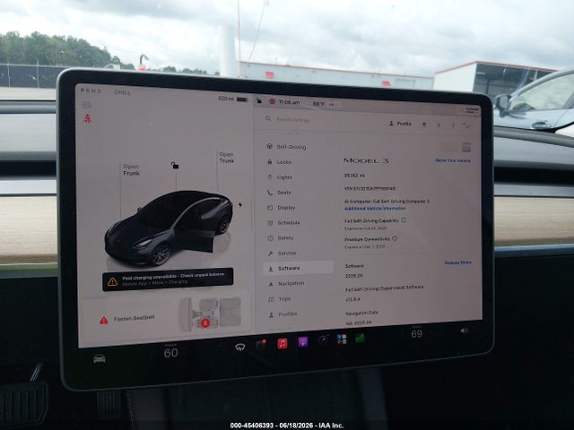 Продажа на аукционе авто 2023 Tesla Model 3 Rear-wheel Drive, vin: 5YJ3E1EA7PF556145, номер лота: 45406393