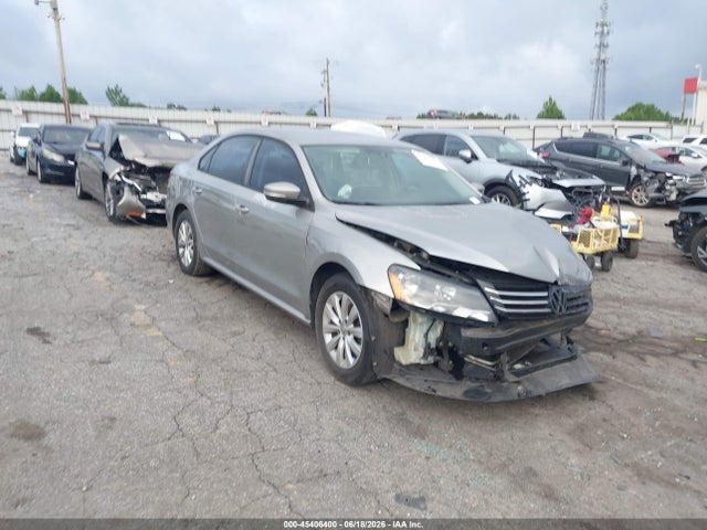 Продаж на аукціоні авто 2013 Volkswagen Passat 2.5l S, vin: 1VWAP7A39DC111312, номер лоту: 45406400