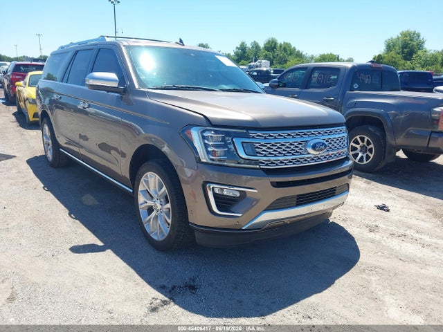 45406417 :رقم المزاد ، 1FMJK1LT2JEA13889 vin ، 2018 Ford Expedition Max Platinum مزاد بيع