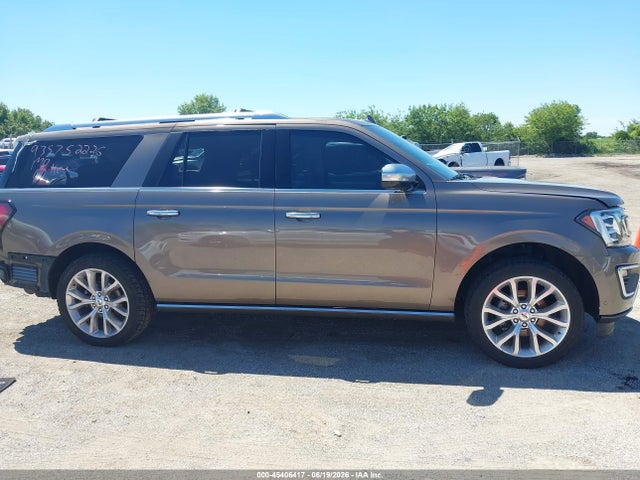 45406417 :رقم المزاد ، 1FMJK1LT2JEA13889 vin ، 2018 Ford Expedition Max Platinum مزاد بيع