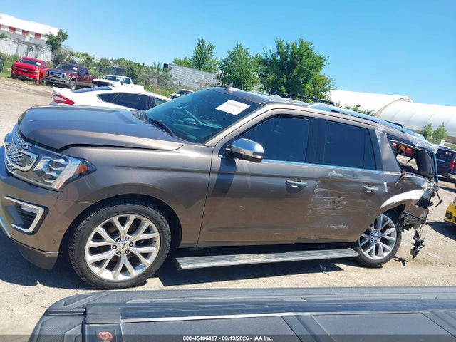 45406417 :رقم المزاد ، 1FMJK1LT2JEA13889 vin ، 2018 Ford Expedition Max Platinum مزاد بيع