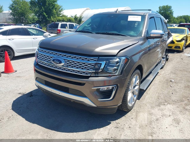 45406417 :رقم المزاد ، 1FMJK1LT2JEA13889 vin ، 2018 Ford Expedition Max Platinum مزاد بيع