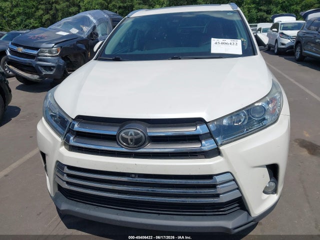 45406422 :رقم المزاد ، 5TDDZRFH6HS463830 vin ، 2017 Toyota Highlander Limited Platinum مزاد بيع
