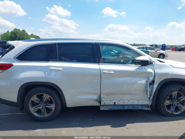 45406422 :رقم المزاد ، 5TDDZRFH6HS463830 vin ، 2017 Toyota Highlander Limited Platinum مزاد بيع