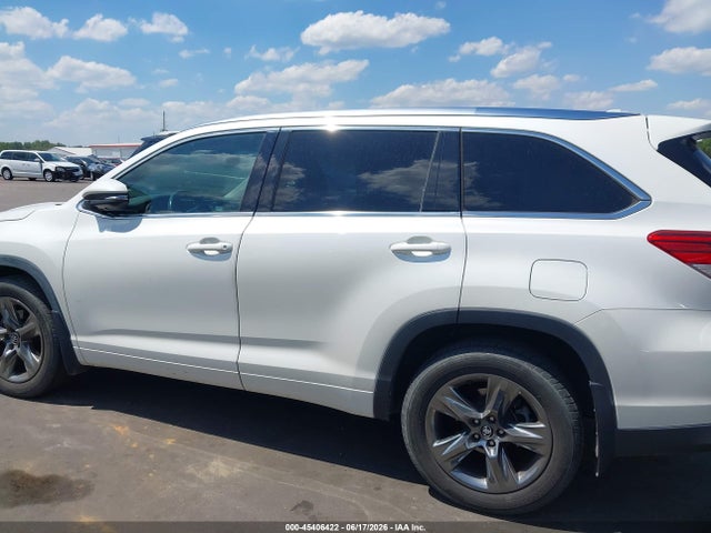 45406422 :رقم المزاد ، 5TDDZRFH6HS463830 vin ، 2017 Toyota Highlander Limited Platinum مزاد بيع