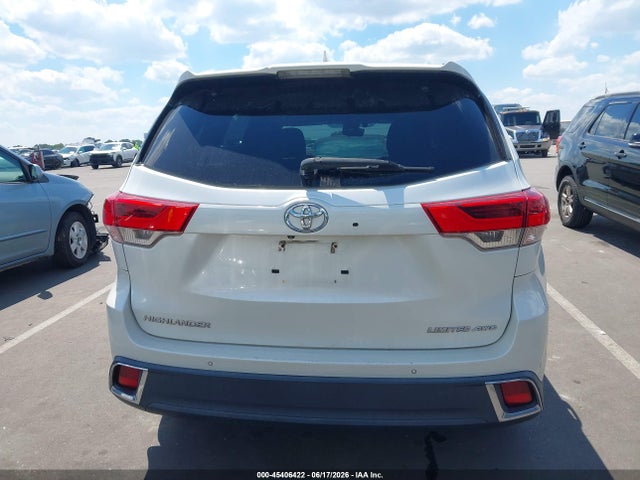 45406422 :رقم المزاد ، 5TDDZRFH6HS463830 vin ، 2017 Toyota Highlander Limited Platinum مزاد بيع