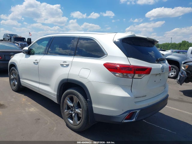 45406422 :رقم المزاد ، 5TDDZRFH6HS463830 vin ، 2017 Toyota Highlander Limited Platinum مزاد بيع