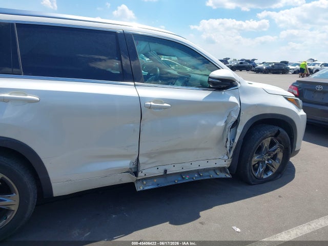 45406422 :رقم المزاد ، 5TDDZRFH6HS463830 vin ، 2017 Toyota Highlander Limited Platinum مزاد بيع
