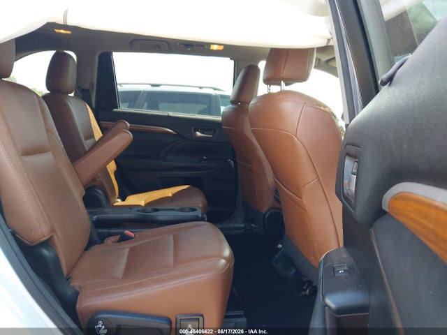 45406422 :رقم المزاد ، 5TDDZRFH6HS463830 vin ، 2017 Toyota Highlander Limited Platinum مزاد بيع