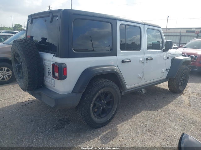 Aukcja sprzedaży 2021 Jeep Wrangler Unlimited Willys 4x4, vin: 1C4HJXDG8MW649984, numer aukcji: 45406516