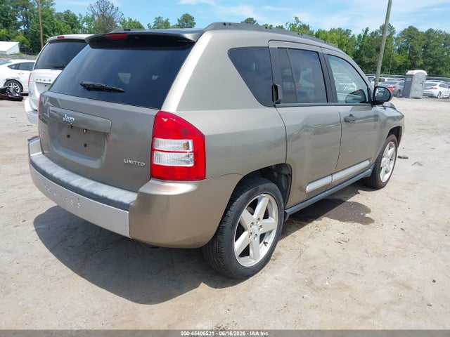 Продажа на аукционе авто 2007 Jeep Compass Limited, vin: 1J8FF57W97D142570, номер лота: 45406521