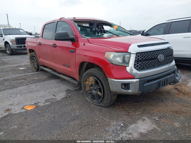 45406602 :رقم المزاد ، 5TFDW5F1XJX741262 vin ، 2018 Toyota Tundra Sr5 5.7l V8 مزاد بيع