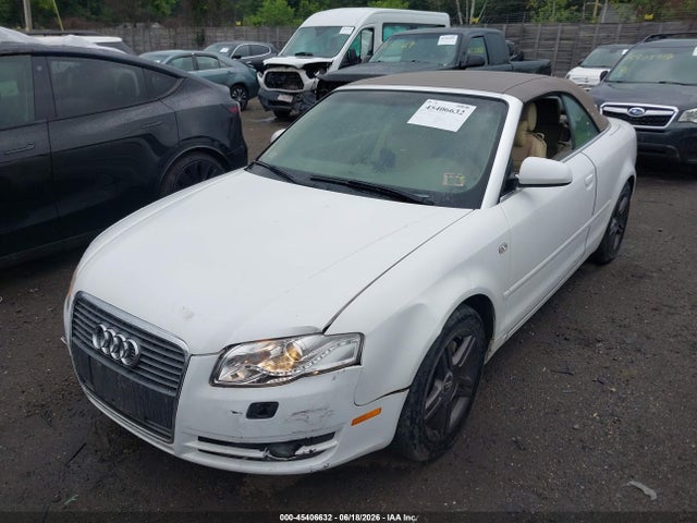 2007 Audi A4 2.0t მანქანა იყიდება აუქციონზე, vin: WAUAF48HX7K033247, აუქციონის ნომერი: 45406632