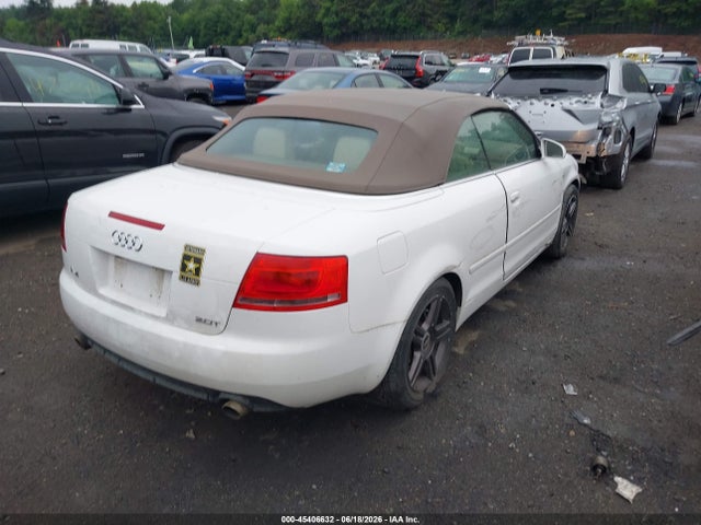 2007 Audi A4 2.0t მანქანა იყიდება აუქციონზე, vin: WAUAF48HX7K033247, აუქციონის ნომერი: 45406632