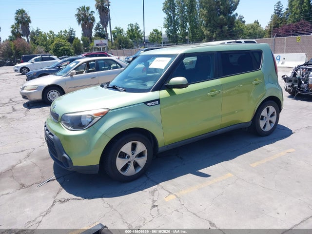 2016 Kia Soul მანქანა იყიდება აუქციონზე, vin: KNDJN2A26G7864523, აუქციონის ნომერი: 45406659