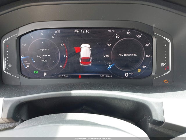 45406672 :رقم المزاد ، 1V2JP2CA9PC551955 vin ، 2023 Volkswagen Atlas 2.0t Se W/technology مزاد بيع