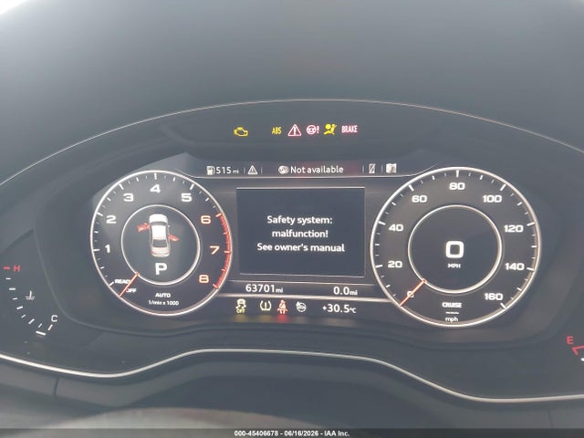 Aukcja sprzedaży 2018 Audi A4, vin: WAUKMAF40JN019520, numer aukcji: 45406678