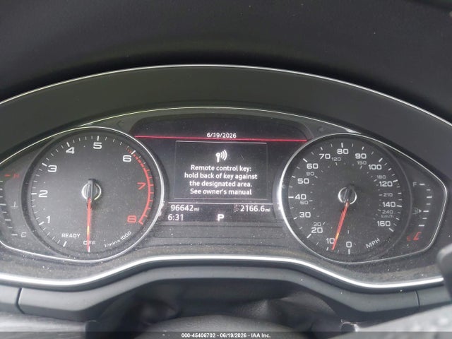 2019 Audi A4 45 Premium მანქანა იყიდება აუქციონზე, vin: WAUDNAF42KA098493, აუქციონის ნომერი: 45406702