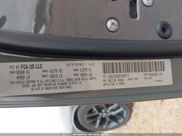 Dodge Challenger Sxt 2019 2C3CDZAG2KH508717 Image 9