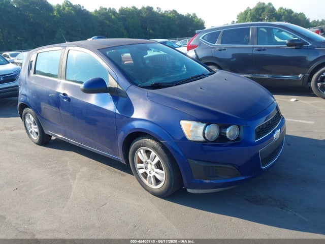 Продажа на аукционе авто 2013 Chevrolet Sonic Lt Manual, vin: 1G1JD6SB6D4110732, номер лота: 45406740