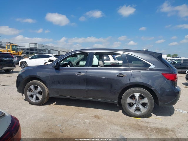 45406946 :رقم المزاد ، 5FRYD4H20GB049732 vin ، 2016 Acura Mdx Acurawatch Plus Package مزاد بيع
