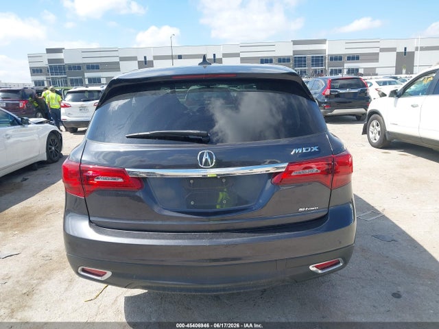 45406946 :رقم المزاد ، 5FRYD4H20GB049732 vin ، 2016 Acura Mdx Acurawatch Plus Package مزاد بيع