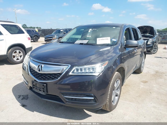 45406946 :رقم المزاد ، 5FRYD4H20GB049732 vin ، 2016 Acura Mdx Acurawatch Plus Package مزاد بيع