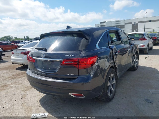 45406946 :رقم المزاد ، 5FRYD4H20GB049732 vin ، 2016 Acura Mdx Acurawatch Plus Package مزاد بيع