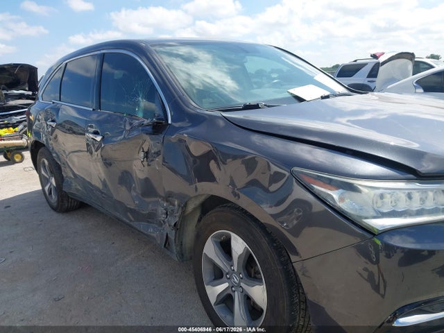 45406946 :رقم المزاد ، 5FRYD4H20GB049732 vin ، 2016 Acura Mdx Acurawatch Plus Package مزاد بيع