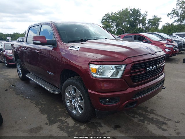 45406965 :رقم المزاد ، 1C6RRFFG3KN889491 vin ، 2019 Ram 1500 Big Horn/lone Star  4x4 5'7 Box مزاد بيع