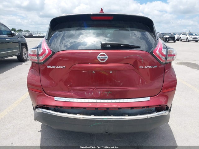 Nissan Murano Platinum 2017 5N1AZ2MG7HN191052 Image 17