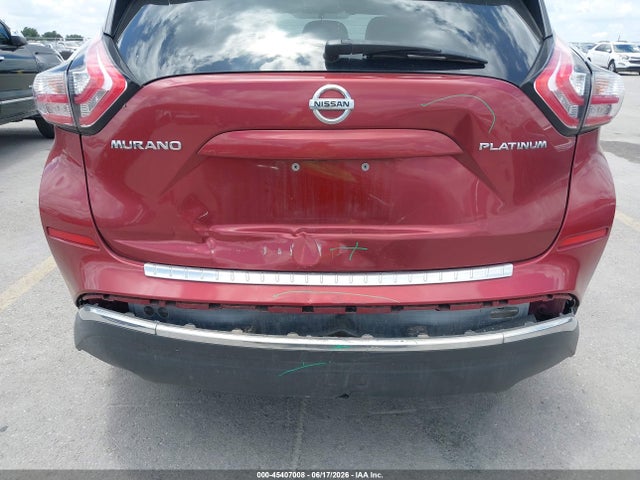 Nissan Murano Platinum 2017 5N1AZ2MG7HN191052 Image 18