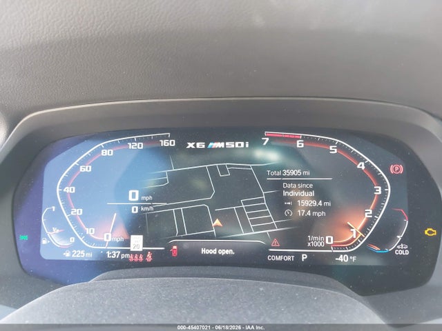BMW X6 M50i 2021 5UXCY8C02M9D74144 Image 7