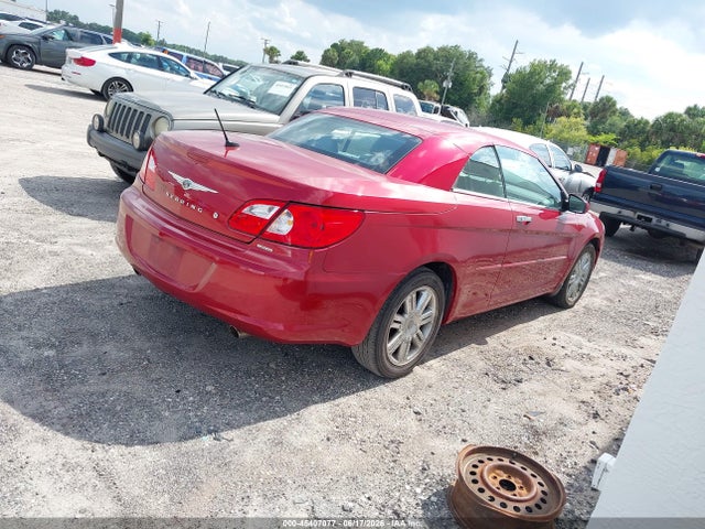 2008 Chrysler Sebring Limited მანქანა იყიდება აუქციონზე, vin: 1C3LC65MX8N231977, აუქციონის ნომერი: 45407077
