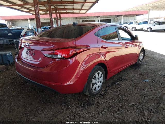 Aukcja sprzedaży 2016 Hyundai Elantra Se, vin: KMHDH4AE7GU557580, numer aukcji: 45407087
