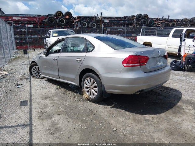 45407127 :رقم المزاد ، 1VWAP7A36DC136698 vin ، 2013 Volkswagen Passat 2.5l Wolfsburg Edition مزاد بيع