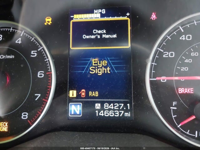 45407178 :رقم المزاد ، 4S4WMACD6L3421335 vin ، 2020 Subaru Ascent Premium مزاد بيع